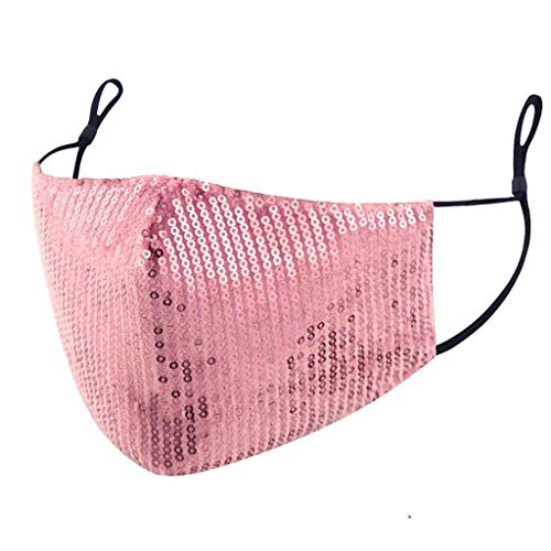 Face Balaclavas Unisex Masquerade - Rhinestone Protective Covering Washable Bandana Scarf Mdsk Necklace Jewelry