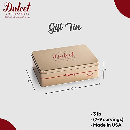 Dulcet Gift Baskets Sympathy Deluxe Bakery Mix of Assorted Cookies and Pastries with Decorative Teddy Bear for Men, Women, Friend, College, Couples, Husband, Wife, Him & Her - Image 6