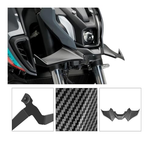 Ailes de carénage de moto MT07 déflexion et coque robuste