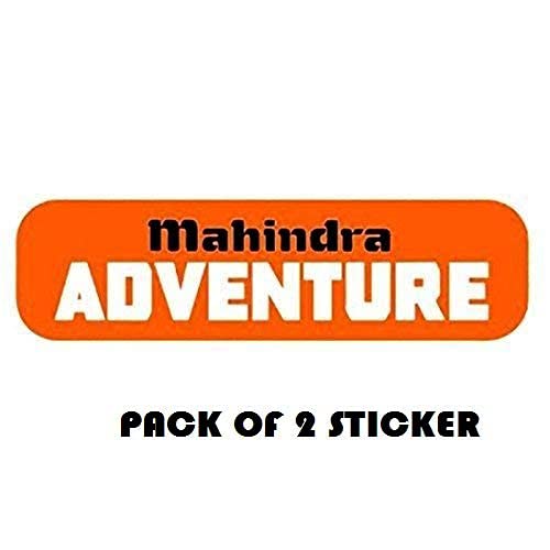 daily creation Vinyl Mahindra Adventure Car Bike Sticker, 0.11 x 5.7 x 1.18 Inches, Orange-picture-10