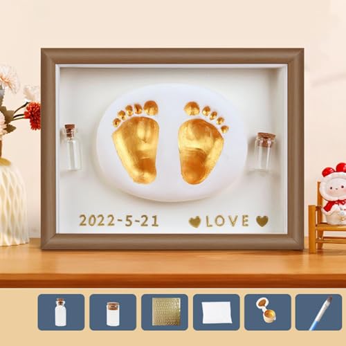 Kit souvenir empreintes mains bébé pour décorer la chambre d'enfant - 7