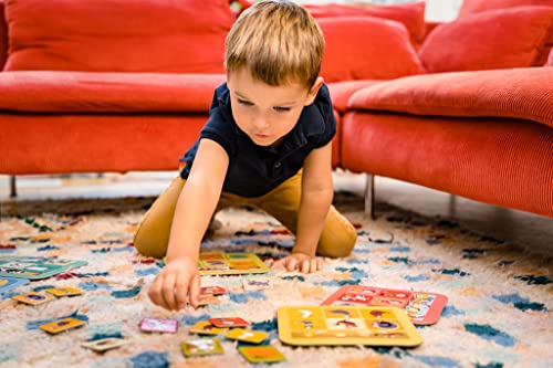 NATHAN 31040 Tiere Bauernhof-Lotto, Mehrfarbig – Bild 7