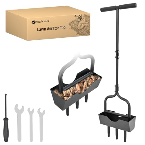 Herramienta manual para airear césped Yesker de 39 pulgadas miniatura 1