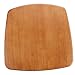 GANAZONO Chair Panel Solid Wood seat Board Accessories Wooden Chair Seating pad Chair seat Replacement for Stool Wood Desk Chair Wooden Stool Accessory Dining Table face Cushion