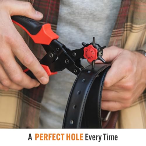 Pro-Master Rotary Leather Punch Tool