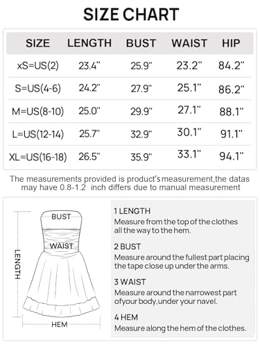 Merokeety SUMMER STRAPLESS TUBE DRESS Women'S Backless Swing Beach Dress Ruched High Waist Going Out Party Y2K Short Sundress thumb #5