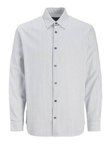 T-Shirt Oxford JACK & JONES manches longues décontracté pour vos sorties urbaines en taille S
