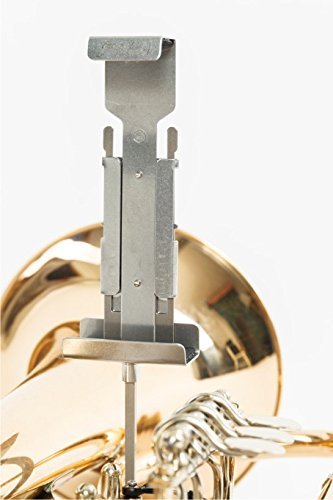 eyeNotes G3000T für Trompete bis Tuba, Marschgabel, Marschbuchhalter, Notenhalter aus Edelstahl
