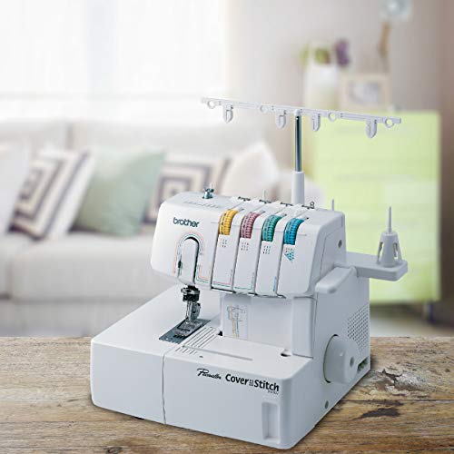 Brother 2340CV Coverstitch Serger, Sturdy Metal Frame, 1,100 Stitches Per Minute, 1 Included Snap-on Presser Foot & 1034D Serger, Heavy-Duty Metal Frame Overlock Machine, 1,300 Stitches Per Minute - image 3