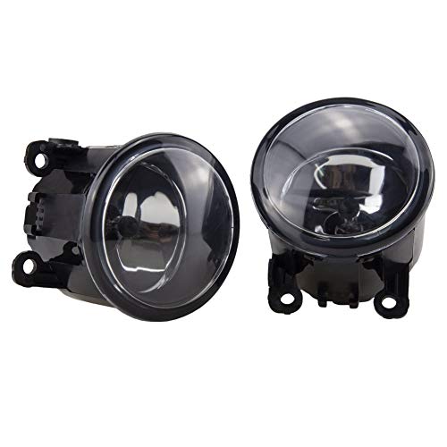 FANLIDE Fog Lights Assembly Front fit for Ford Explorer Fusion Focus and Lincoln and Honda CR-V Pilot and Nissan Subaru Acura, Replace# 4F9Z15200AA 33900-T0A-A01