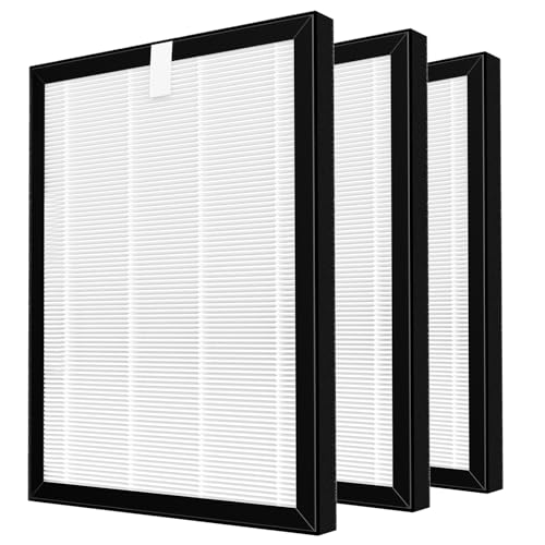 Filtres HEPA ProHEPA 9000 pour purificateur d'air VEVA maison saine sans allergènes pack de 3