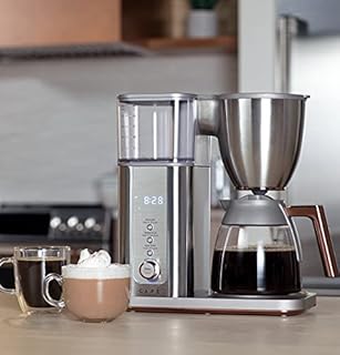 Café Specialty Drip Coffee Maker | 10-Cup Glass Carafe | WiFi Enabled Voice-to-Brew Technology | Smart Home Kitchen Essentials | SCA Certified, Barista-Quality Brew | Stainless Steel