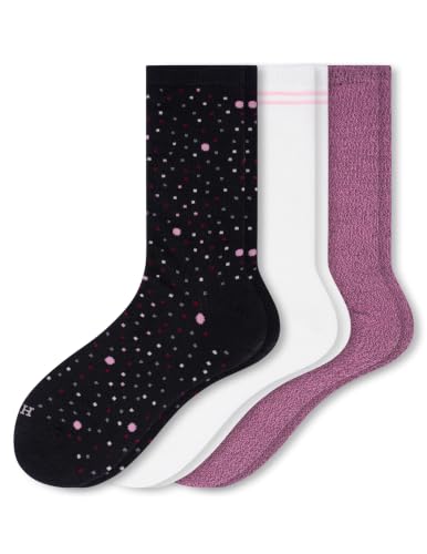 Image of HUE Women's Super Soft Crew Sock 3 Pair Pack