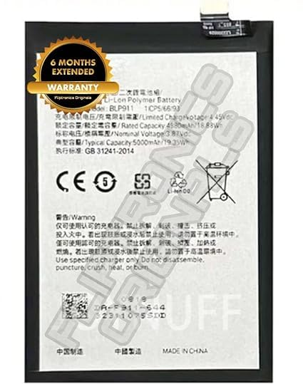 Image of BLP911 Battery for Oppo 9i / K10 F41 Battery with 6 Month Warranty**** (U79)