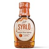 Livlo Sugar Free Keto Caramel Syrup - Low Carb & Keto Friendly Pancake Syrup - 1g Net Carbs & 10 Calories per Serving - Made with Allulose - Sugar Alcohol Free - 8oz