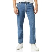 Wrangler Herren Durables Regular Fit Jeans, Stonewash, 32W / 32L – Ansicht 1
