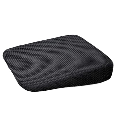 Cojín de asiento elevado – 15.75 Inches Esponja Auto Confort | Cojín Conductor Engrosado – Ergonómico Soporte Caderas aliviö Coxis Para Camioneta Vehículo Recreativo Oficina Silla Ruedas Viajes