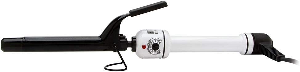 3/4" Curling Iron Nano Ceramic Hottools Black And White