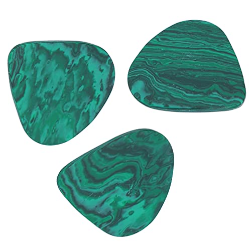 Médiators de guitare en malachite, 3 pièces médiators de guitare en malachite médiators épais médiators de guitare… - Les Beatles, Paul McCartney, John Lennon, RIngo Starr, George Harrison Médiators de guitare en malachite, 3 pièces médiators de guitare en malachite médiators épais médiators de guitare… – Image 8