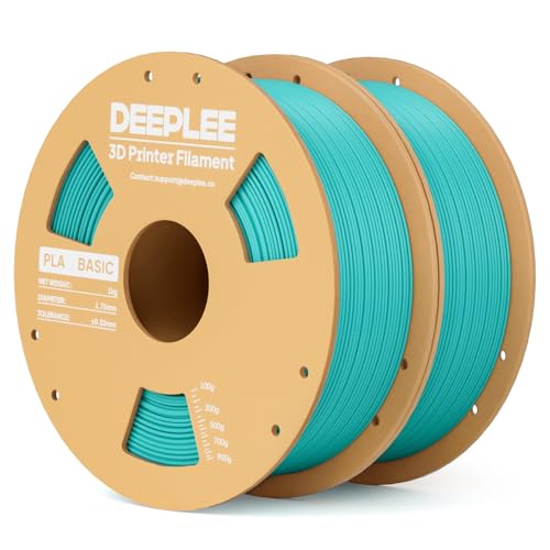 Image of PLA Basic 1.75mm 3D Printer Filament Turquoise 2KG