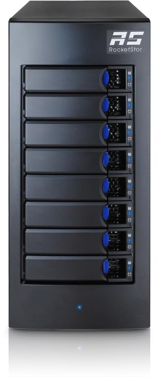HighPoint RocketStor 6628A Caja RAID Thunderbolt 3 8 Bahías miniatura 1