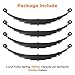 dreamdragon 7,000 lbs Tandem Trailer Suspension Kit – Includes 6 Leaf Spring, U-Bolts, and Hangers for 7K Axles