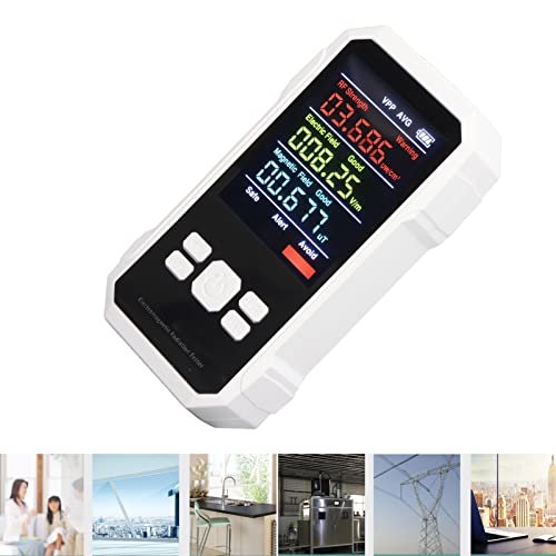 Medidor EMF digital portátil flexman para radiación electromagnética miniatura 5