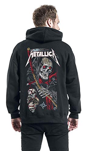 Metallica Death Reaper Uomo Felpa Jogging Nero M