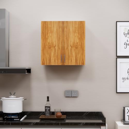 Image of SPECIALITY PANELS 2 Door Modular Wall Mounted Kitchen Cabinet with Adjustable Shelf Space Saving Storage Unit Engineered Wood Cupboard for Kitchen Living Room Organizer Furniture | DIY Assembly