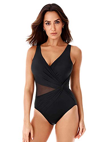 Miraclesuit Women's Swimwear Illusionists Circe Soft Cup Tummy Control One Piece Swimsuit