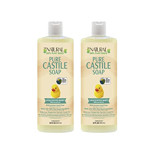 Dr. Natural 728488511329 Pure Castile Liquid Soap 2-Pack cover