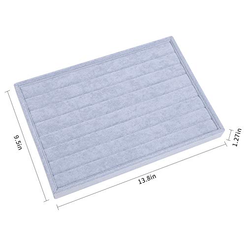 image for STYLIFING Ring Tray 7 Slots Stud Earring Organizer Ring Storage Box Di