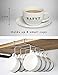 bafvt Coffee Mug Holder - 304 Stainless Steel 8 Hooks Cup Rack Under Shelf, Fit for The Cabinet 0.8