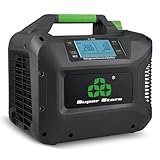 Super Stars Refrigerant Recovery Machine A2L-Compatible - 1 HP (750 W) Brushless Digital Display with Self-Cleaning Portable HVAC Unit for All Common CFC HFC HCFC