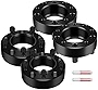 QUALINSIST Set of 4 Wheel Spacers 5x5.9/5x150 5x5.9/5x150 2 inch 5LUG with 14x1.5 Studs 110mm hub bore Compatible with for Tundra 2007-2020 for LX470 1998-2007