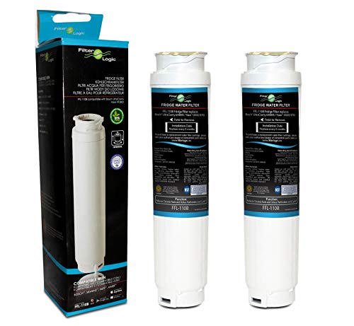 Filter Logic FFL-110B Filtro dell'acqua per frigorifero: riduce i livelli di cloro, calcare, erbicidi, pesticidi e altre sostanze chimiche per migliorare il gusto e l'odore dell'acqua. Facile e veloce da installare, sigillato in fabbrica.