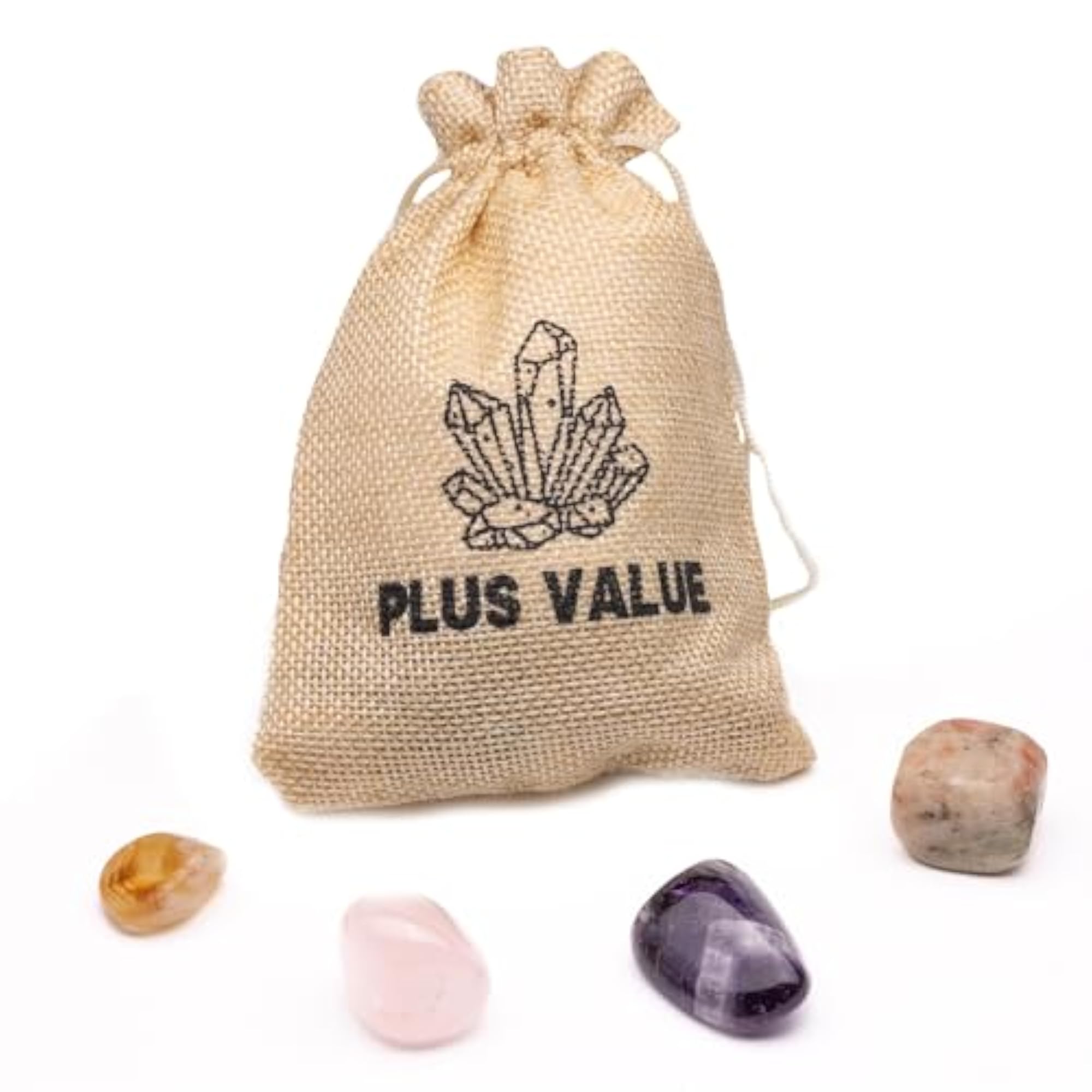 Reiki Healing Crystal Bag for Happiness