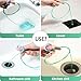 ChefktCove 51 Inch Sink Snake Hair Drain Clog Remover, for Sink, Shower & Bathtub - Flexible Anti-Break Steel Hair Removal Tool, Bathtub Drain Hair Catcher