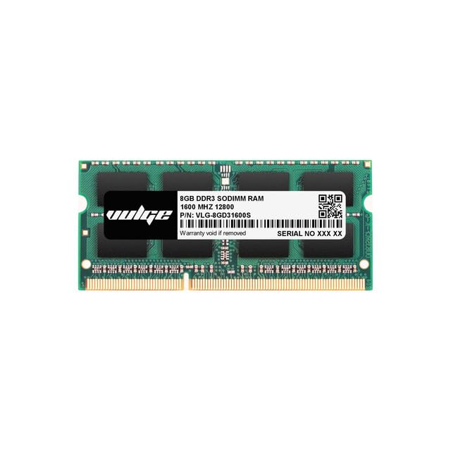 Image of 8GB DDR3 Laptop RAM - 1600 MHz PC3 /PC3L 12800 SODIMM Memory Module - (8GB X 1) - Doorstep Warranty