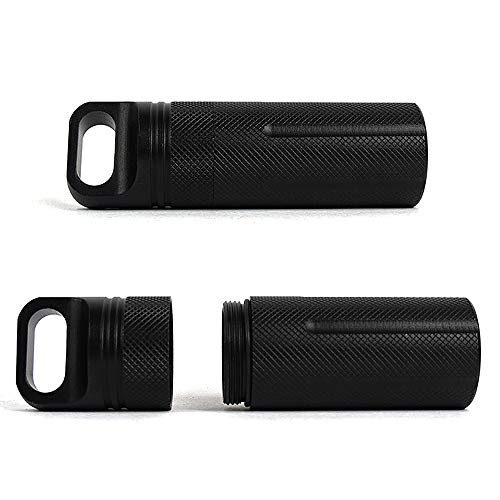 Garrafa, Andoer 3 unidades de frasco de pílulas para uso externo à prova d'água caixa de pílula de