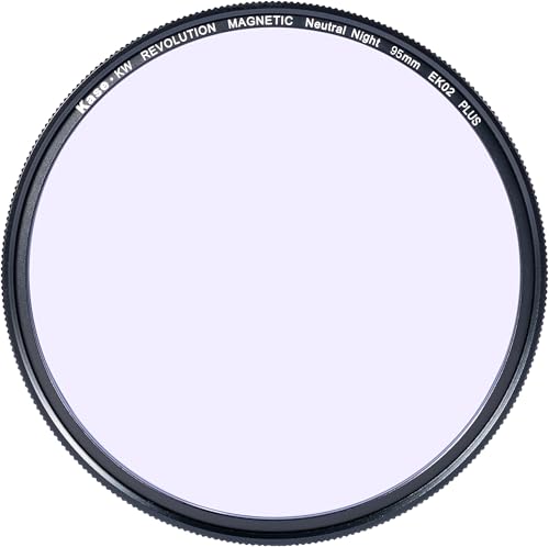 Filtre pollution lumineuse Kase KW Revolution Plus 95mm pour corriger le ciel orange en photo