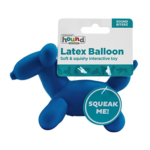 Charming Pet Latex Rubber Balloon Dog Squeaky Dog Toy, Xs #TOP7
