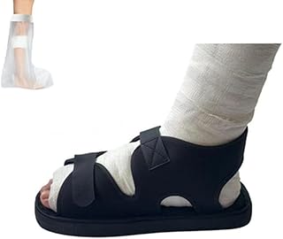 Post Op Shoe for Broken Foot,Medical open-toe plaster shoes,Recovery Shoe,Lightweight Medical Walking Boot for