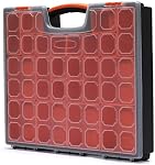 Multi-Purpose Toolbox, Professional Organizer with 22 Bin Compartments, Box Organizer for Hardware, Screws, Bolts, Nuts, Nails, Tools, Arts