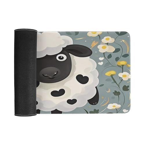 Mouse Pad grande de goma antideslizante 60x30 cm miniatura 3