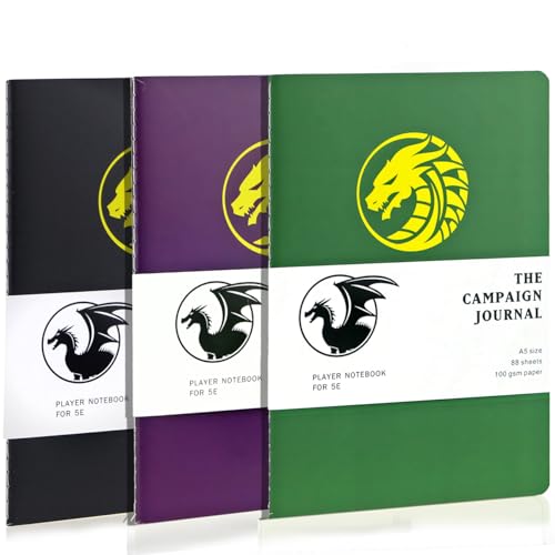 Character Notebooks - D&d Adventure Game Books, D&d 5e Editi