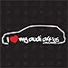 speedwerk-motorwear I Love My A4 B6 Avant - Sticker - Baujahr 2000-2004