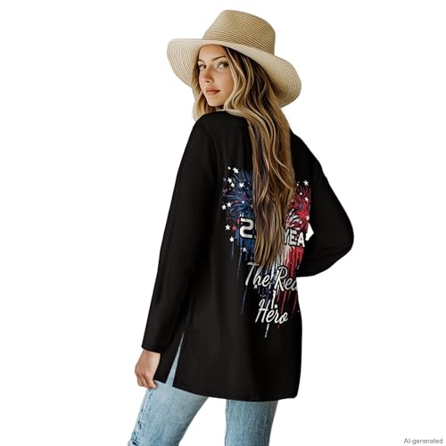 Image of Cardigan Sweaters for Women Long Sleeve Cardigan Soft Drape Open Front Fall Dusters V-Neck Jackets Dressy Loose Coat