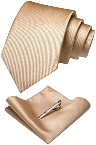 JEMYGINS, Solid Color Tie Set, mens, ้ขๅธฆ