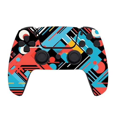 Image of Custom Controllerzz Custom Wireless Controller Compatible with PS5 - Multiple Designs Available (Abstract Fusion)